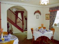 The guest dining room